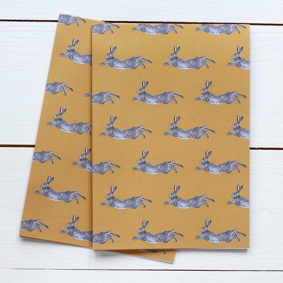 Hare Gift Wrap Two Sheet Pack